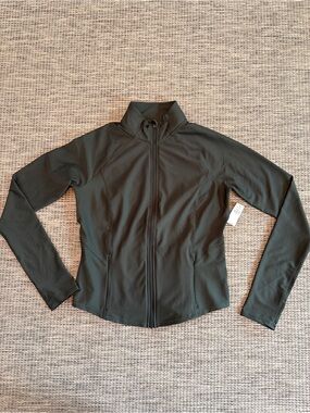 Old Navy Olive Green Full-Zip Utility Jacket
